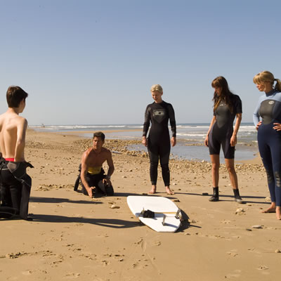 Surfschule Unterricht Montalivet